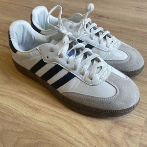 Adidas Samba OG Cloud White Black Colorway Women's 10 (no label) Authentic READ